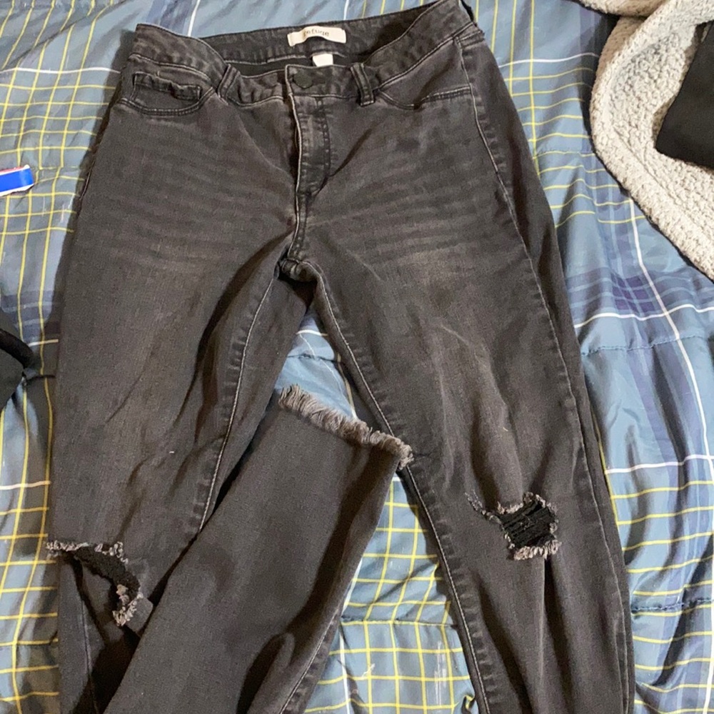 Refuge jeans black